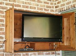 Image result for DIY Outdoor TV Cabinet Plans