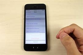 Image result for How to master reset iPhone 5S?