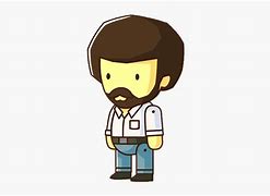 Image result for Bob Ross Cartoon Character