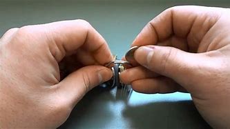 Image result for How to Open a Key Ring