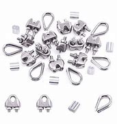 Image result for Stainless Steel Wire Rope Clips