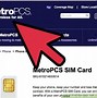 Image result for How Does a Metro PCS Sim Card Look Like