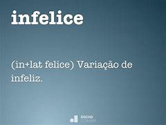 Image result for infelice