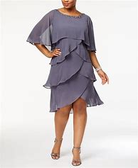 Image result for Plus Size Layered Dress
