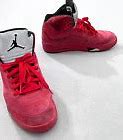 Image result for Jordan 5s Red