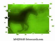 Image result for Horse Graphic Dark Green