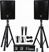 Image result for PA System with Mixer Attached