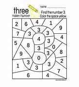 Image result for Find the Hidden Numbers 1 to 9 for Preschoolers