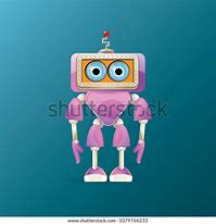 Image result for Cartoon Friendly Robot