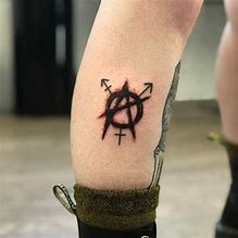 Image result for Anarchy Symbol Tattoo Designs