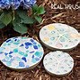 Image result for Painted Concrete Stepping Stones