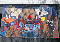 Image result for New Mural LeBron James