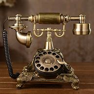 Image result for Antique Gold Phone