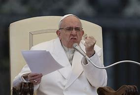 Image result for Pope Francis Podium