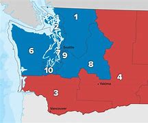 Image result for WA State Congressional District Map