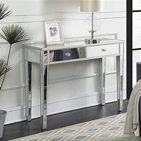 Image result for Mirrored Desk Vanity Table