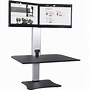 Image result for Electric Height Adjustable Monitor Stand