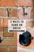 Image result for Outdoor Hangers for Brick Walls