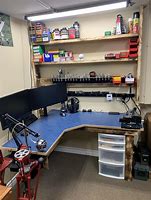 Image result for Tall Computer Workbench Designs