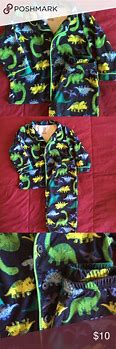 Image result for Toddler Girl Dinosaur Pajamas