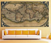 Image result for Old World Map Wall Art