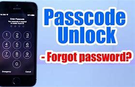 Image result for How to Change Password On iPhone 6 When Locked Out