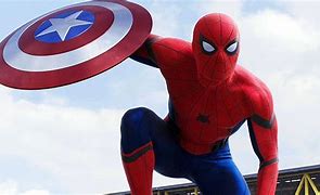 Image result for Spider-Man and Captain America