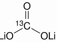 Image result for Lithium Carbonate Chemical Structure
