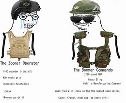 Image result for Zoomer Military Meme