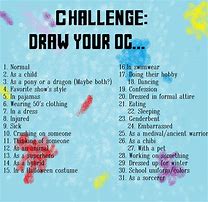 Image result for 30-Day OC Drawing Challenge