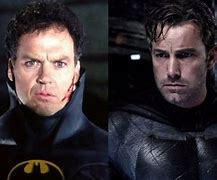 Image result for Michael Keaton vs Ben Affleck