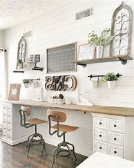 Image result for Farmhouse Office Decor