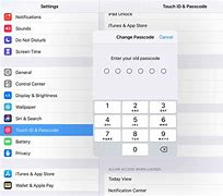 Image result for iPad Passcode Settings