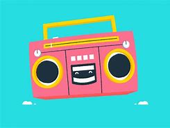 Image result for Yellow Boombox