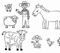 Image result for Farm Animals Coloring Pages for Kids