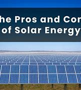Image result for Cost Pros and Cons of Solar Power