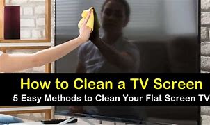 Image result for How to Clean a Large Flat Screen TV