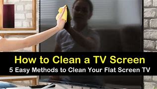 Image result for How to Clean Your TV Screen