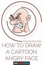Image result for Easy to Draw Angry Face