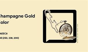 Image result for Champange Gold's Color