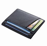 Image result for Slim Leather Credit Card Holder