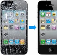 Image result for Shattered iPhone Old