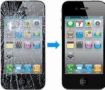 Image result for Broken iPhone Screen Cracked