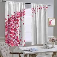 Image result for Pink and White Curtains