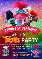 Image result for Trolls World Tour Birthday