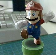 Image result for Papercraft Mario Head