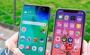 Image result for Samsung S10 vs iPhone X