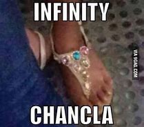 Image result for Infinity Chancla Meme