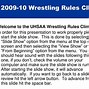 Image result for Thr Rules of Wrestling