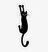 Image result for Distorted Black Cat Sticker